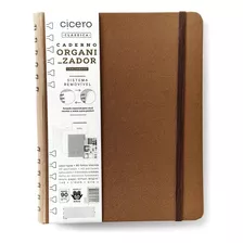 Caderno Organizador Duo Cicero Pautado Pontado Inteligente Cor Clássica/caramelo