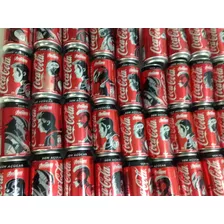 4 Latas Coca Cola Zero Vingadores Marvel 350ml Vazias 