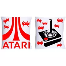 Almofada Travesseiro Atari Pronta Entrega 40x40 (c:01)