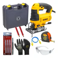 Serra Tico Tico Dwe300 650w Dewalt + Kit Serras E Maleta 