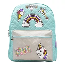 Mochila Unicornio Arcoiris Love Estampado Primaria Stonefield