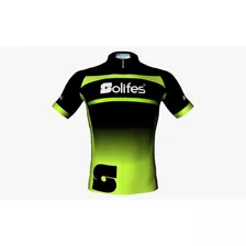 Camisa Ciclismo Solifes Sport Verde P.m.g,gg