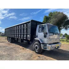 Ford Cargo 2422 Truck 6x2 Com Carroceria Boiadeiro De Ferro