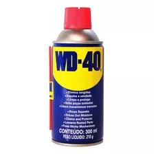 Wd 40 Óleo Desengripante Spray Lubrificante Automotivo Produto Multiusos 300ml Antiferrugem Desengraxante Elimina Rangidos Umidade Limpa E Protege Lubrificação