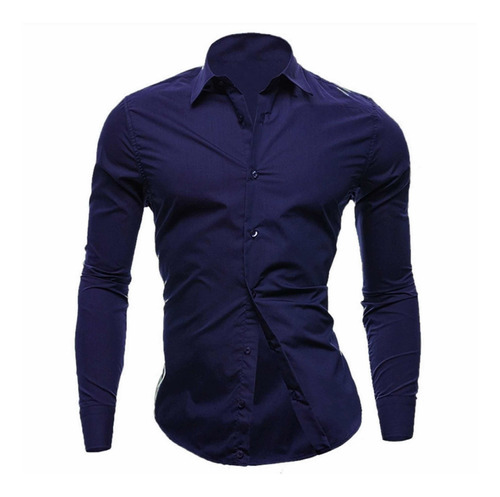 Camisa Social Masculina Slim Fit Luxo Pronta Entrega