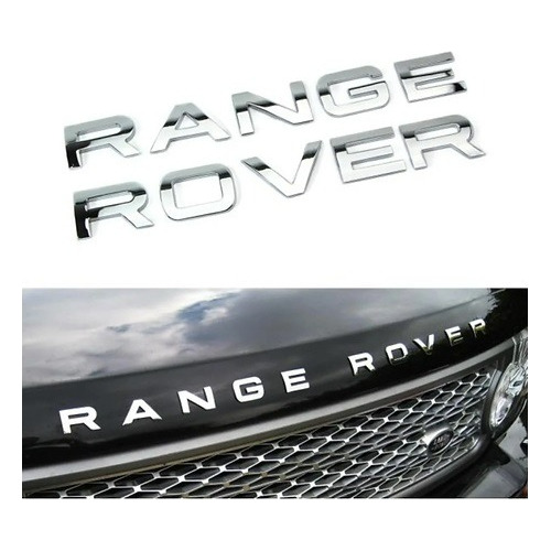 Emblema Range Rover Letras Adheribles Varios Colores Foto 5