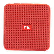 Nakamichi Parlante Portatil Bluetooth Cubebox Rojo 5w Ipx7