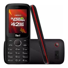 Celular Red Mobile Mega Ii Bluetooth 2 Chips M010g Vermelho