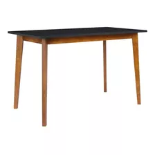 Escrivaninha Siena Móveis Space Mdf, Madeira Pinus De 120cm X 75cm X 65cm Preto/mel