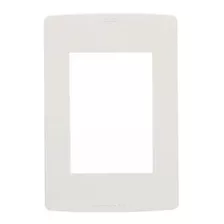 Llave De Luz Sica - Tapa Para 4 Módulos Bianco Pininfarina