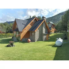 Cabaña En Venta En Villa Lago Meliquina. San Martin De Los Andes, Patagonia. Con Arroyo. Dueño Vende.