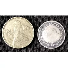 Moneda De Un Real Año 1846 Bogotá, Regular Estado 