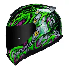 Capacete Norisk Razor Parasite Green 58