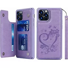 Icovercase Para Teléfono 12/12 Pro Wallet Case Con Soporte D