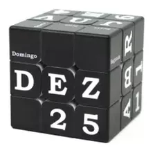 Cubo Mágico Vinci Calendario 3x3x3 Preto