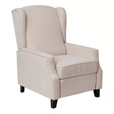 Flash Furniture Prescott Slim Wingback Recliner Chair - Trad