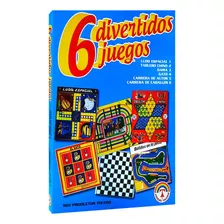 Juego De Mesa. 6 Juegos Divertidos Bazar James