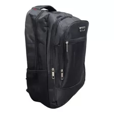 Mochila Escolar Faculdade Juvenil Cor Preto Design Liso 