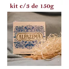 Kit Kanitz Alfazema - Sabonete Em Barra 3x150g