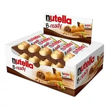B-ready Nutellla Biscoito Wafer Com Nutella 10 Unidades