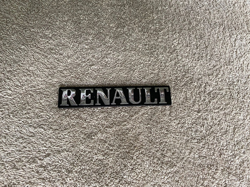 Emblema Renault Original 13 Cm De Ancho Por 2.5 Cm Del Alto Foto 2