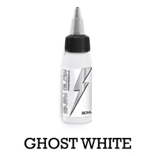 Tinta Tatuagem Easy Glow 30ml - Cores Cor Ghost White