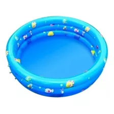 Piscina Inflable Plástico Bebe 3 Anillos 100x35 Cms Verano