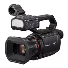 Videocámara Panasonic X2000 4k Zoom X24 3g Sdi -negro