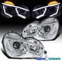 Fits 2008-2011 Benz W204 C-class Projector Headlights W/ Spa