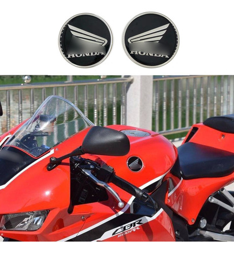 Logo Ala Redonda 3d Para Honda Cbr Vfr 600 400 1000 Rr 1200 Foto 5