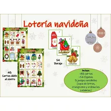 Loteria Para Año Nuevo Imprimible 48 Cartas Envio Inmediato