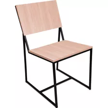 Cadeira De Jantar Home Office Sala Dakota Preta Jade 150kg