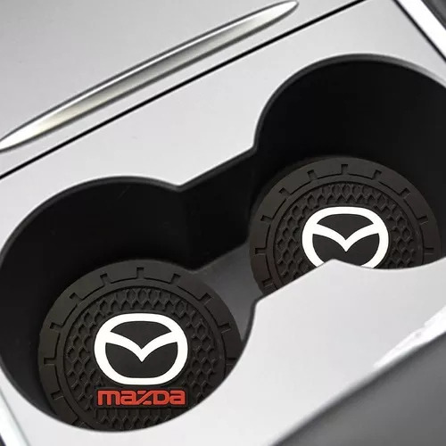 Par Porta Vasos Premium Logo Mazda 6 2009-2011 Foto 6