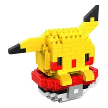 Mini Bloques 3d Armables Pikachu