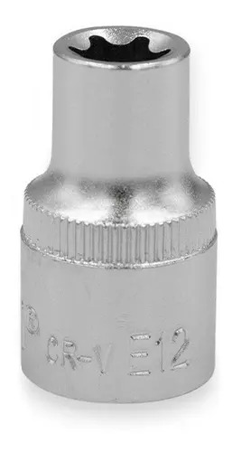 Tubo Bocallave Torx 1/2 E-12 Bremen Gris