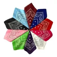 12 Bandana Lenço Várias Cores Atacado Revenda Pronta Entrega