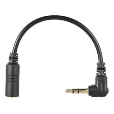 Cabo Adaptador Trrs Para Trs Câmeras E Microfones Sc3 Dslr