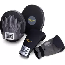 Everlast Kit De Entrenamiento De Boxeo, Color Negro / Gris