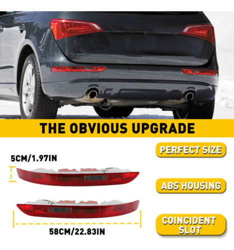 Driver\u0026passenger Side Rear Bumper Light For Audi Q5 09-1 Ggg Foto 6