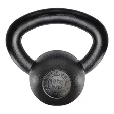 Kettlebel 12 Kg (1 Un. Preto)