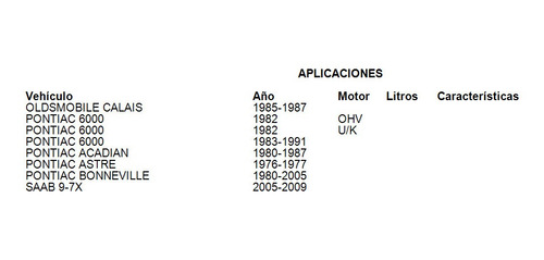 Vlvula Orificio De A/c Pontiac T1000 1981-1987 Uac Foto 4