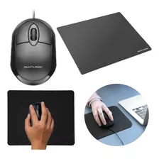 Kit Multilaser Mouse Com Fio Com Mouse Pad Original Lacrado