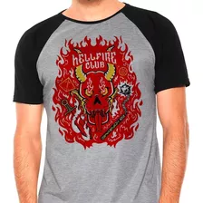 Camiseta Camisa Stranger Things Hellfire Club Hawkins Vecna