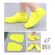 Protector Zapato Lluvia Silicona Impermeable Antideslizante 