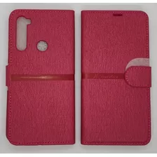 Kit Compatível Com Xiaomi Redmi Note 8 Capa Carteira + 3d