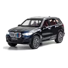 132 Bmw X5 Miniatura Metal Coche Con Luces Y Sonido