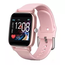 Smartwatch Colmi T98 1.4 Caja Rosa, Malla Rosa De Silicona