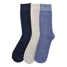 Calcetín Hombre Bata 3pack Midc Melange Multicolor