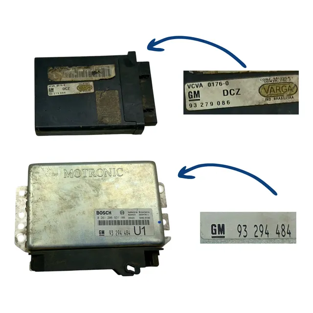 Kit Code Injeção Gm S10 2002 2011 Original 2