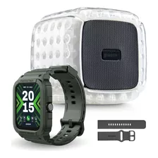  Kit Smartwatch Era Xtream Contra Agua Alexa Integrado Bateria Hasta 7 Días + Bocina Bluetooth Antigolpes Air Spkr